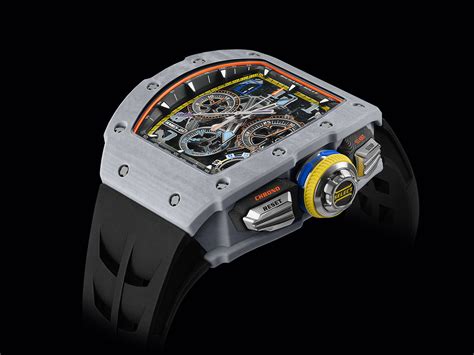 richard mille, cronografo rm 65-01 in quartz tpt|rm 65 01 specs.